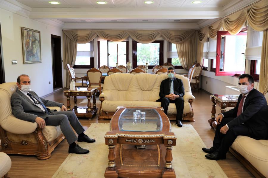 Bölge Adliye Mahkemesi Başkanı İbrahim KOLCU ve Bölge Adliye Başsavcısı Mustafa YALÇIN