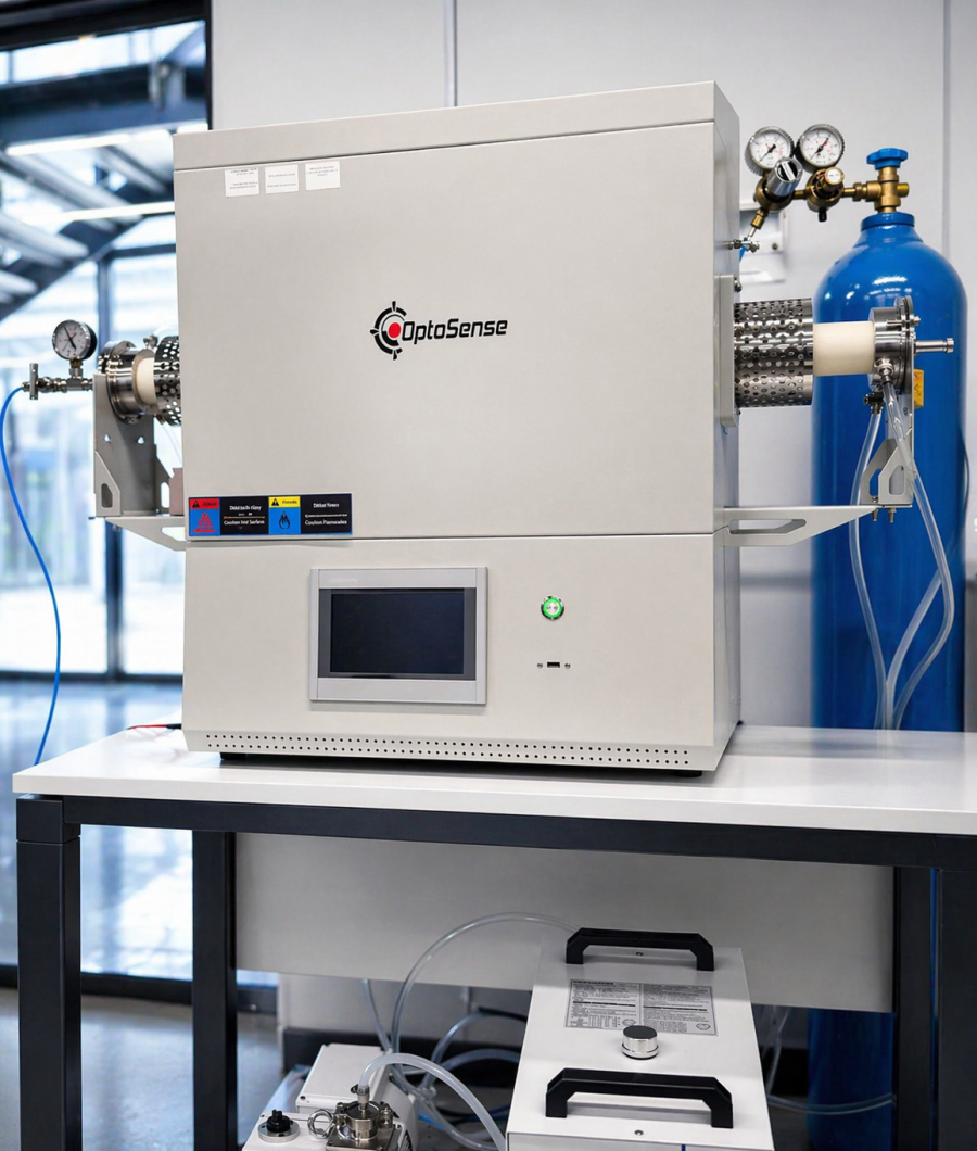 1600 °C koruyucu atmosferli tüp fırın