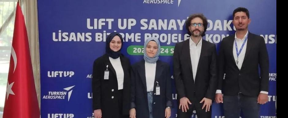 KTÜ LİFT UP Sanayi Odaklı Bitirme Projeleri Programında Türkiye üçüncüsü oldu