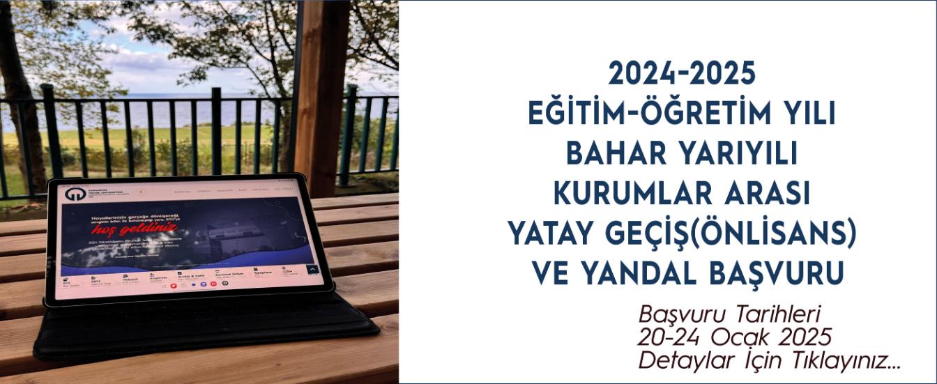 2024-2025 Eğitim- Öğretim Yılı