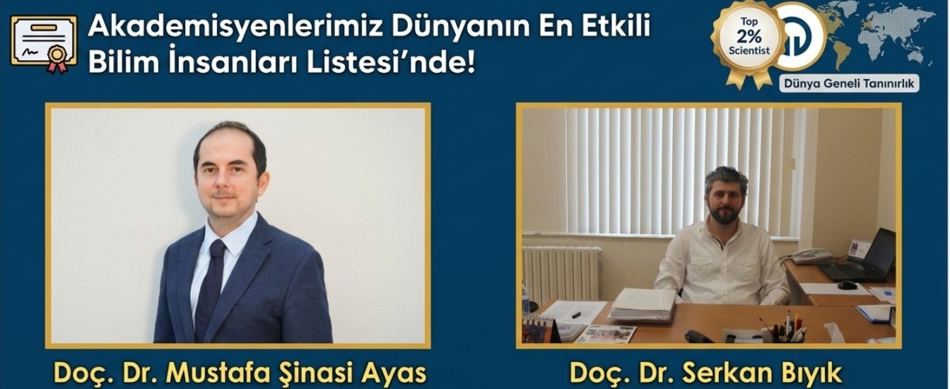 Akademisyenlerimiz Dünyanın En Etkili Bilim İnsanları Listesi'nde