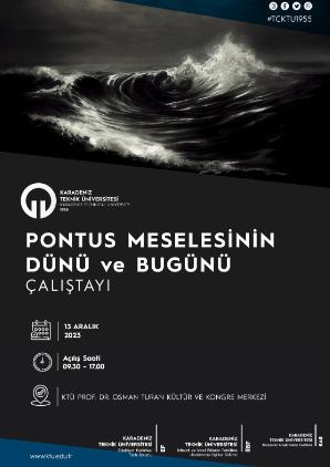 Pontus Meselesinin Dünü ve Bugünü Çalıştayı