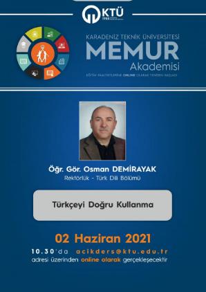 Türkçeyi Doğru Kullanma