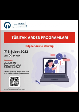 TÜBİTAK ARDEB Pragramları Bilgilendirme Etkinliği