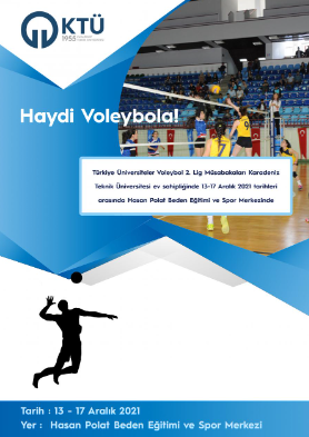 Üniversiteliler KTÜ'de Voleybola Doyuyor