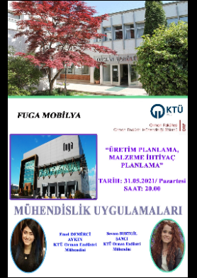 Mühendislik Uygulamaları - Fuga Mobilya