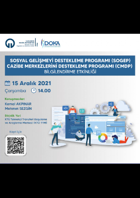 Üniversitemizde CMDP ve SOGEP Programları Bilgilendirme Etkinliği Düzenleniyor!