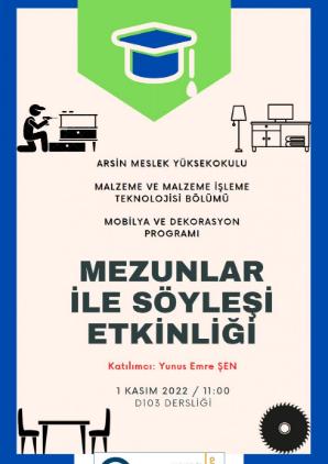 Mezunlar İle Söyleşi Etkinliği