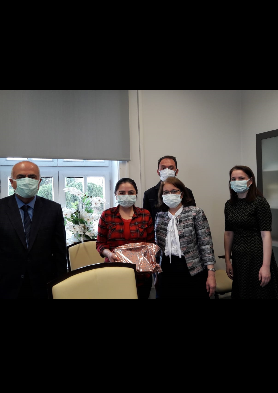 Personelimize Teşekkür Belgeleri Verildi