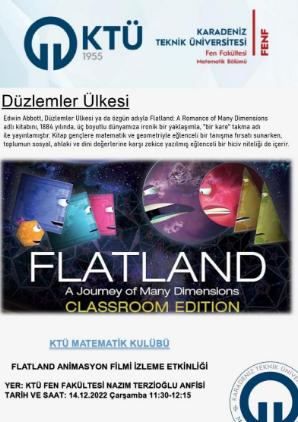 Animasyon Filmi İzleme Etkinliği: FLATLAND