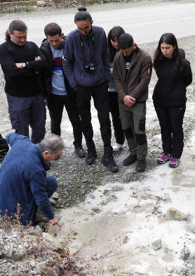Trabzon, Yanbolu Vadisi, Santa Harabeleri Arazi Uygulaması 