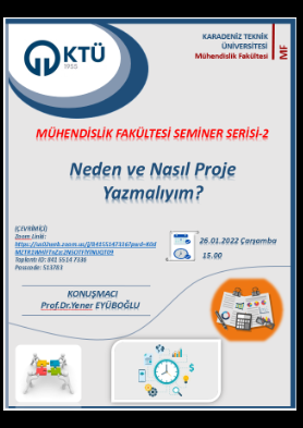 Mühendislik Bilimlerinde Proje Hazırlama Esasları