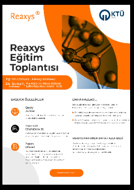Reaxys Eğitim Toplantısı 