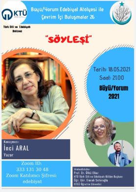 Büyü-yorum Edebiyat Atölyesi- İnci Aral