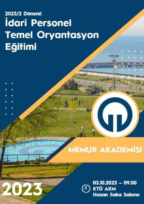 İdari Personel Temel Oryantasyon Eğitimi