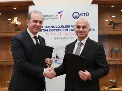 'A Cooperation Protocol'  between KTU and Turkish Aerospace