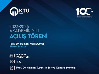 2023-2024 Akademik Yılı Açılış Töreni