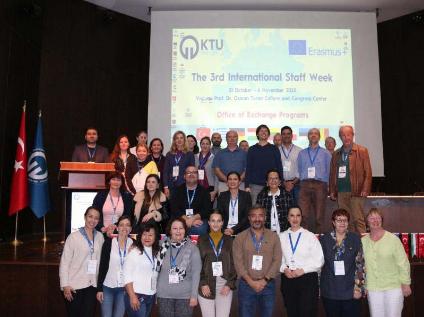 3. International Staff Week, Değişim Programları Koordinatörlüğü Organizasyonuyla Üniversitemizde Düzenlendi