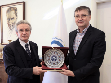 Karadeniz Üniversiteler Ağı Genel Sekreteri, Rektörlüğü Ziyaret Etti
