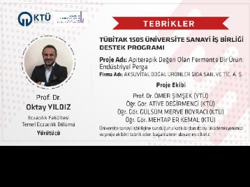Akademisyenimize TÜBİTAK Proje Desteği