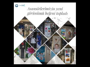 Asansörlerimizin Yeni Görünümü Beğeni Topladı