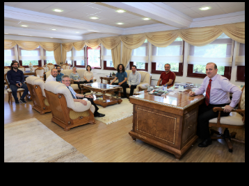 Rektörümüz, TÜBİTAK Proje Desteği Alan Akademisyenimiz ve Öğrencimizi Tebrik Etti