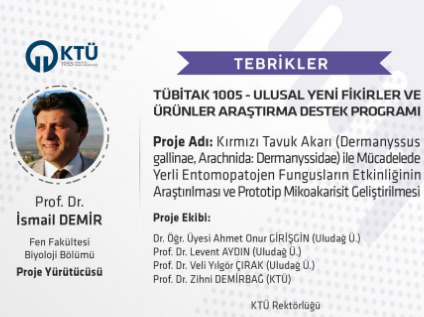 Akademisyenimize TÜBİTAK Proje Desteği