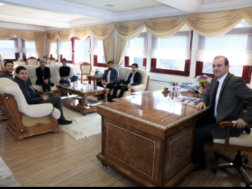 KTÜ Savunma Sistemleri ve Teknoloji Topluluğu, Rektörlüğümüzü Ziyaret Etti
