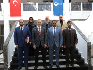 Uluslararası Üniversiteler Bir-Der Heyeti, Rektörümüzü Ziyaret Etti