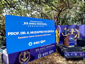 Üniversitemizin İş Birlikçisi Olduğu Karadeniz Bir Barış Denizidir Sempozyumu Düzenlendi