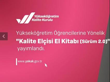 Kalite Elçisi El Kitabı (Sürüm 2.0) Yayımlandı