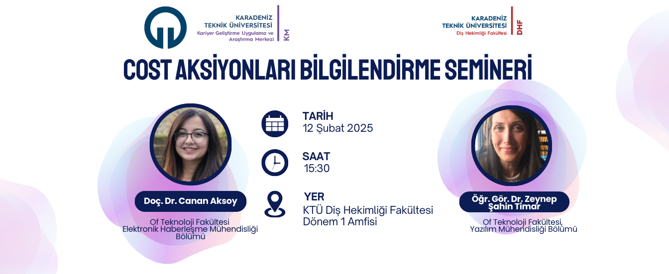 COST Aksiyonları Bilgilendirme Semineri