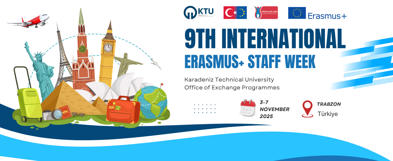 9th erasmus staff week banner