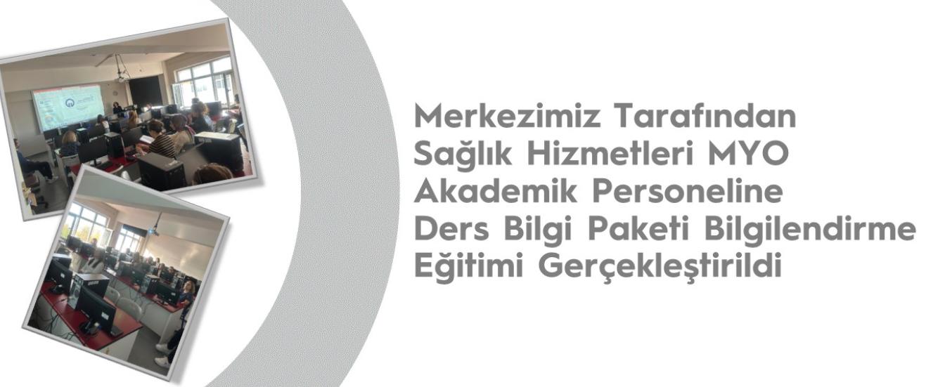 Sağlık Hizmetleri MYO Eğitim