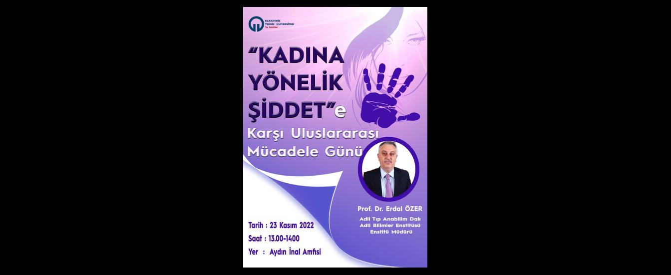 Kadına Yönelik Şiddete Karşı Uluslararası Mücadele Günü