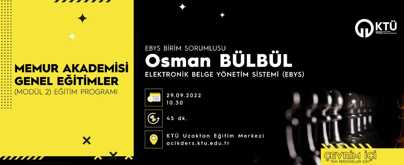 Elektronik Belge Yönetim Sistemi Eğitimi